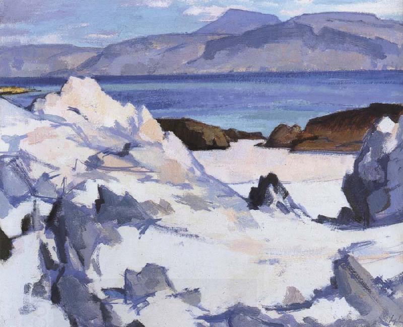 Samuel John Peploe Green Sea,Iona China oil painting art